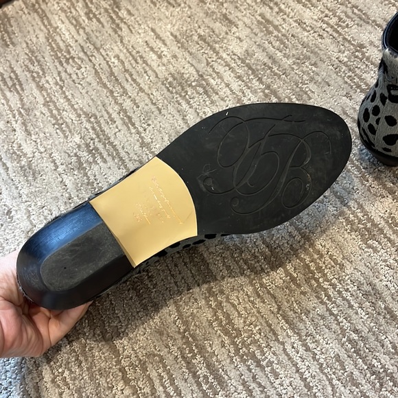 TED BAKER - PONY HAIR BOOTIES - CHEETAH PRINT - LOW HEEL - Picture 4 of 5